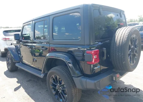 2023 Jeep Wrangler 4Xe Sahara 4X4 from USA, damaged, VIN 1C4JJXP67PW557208